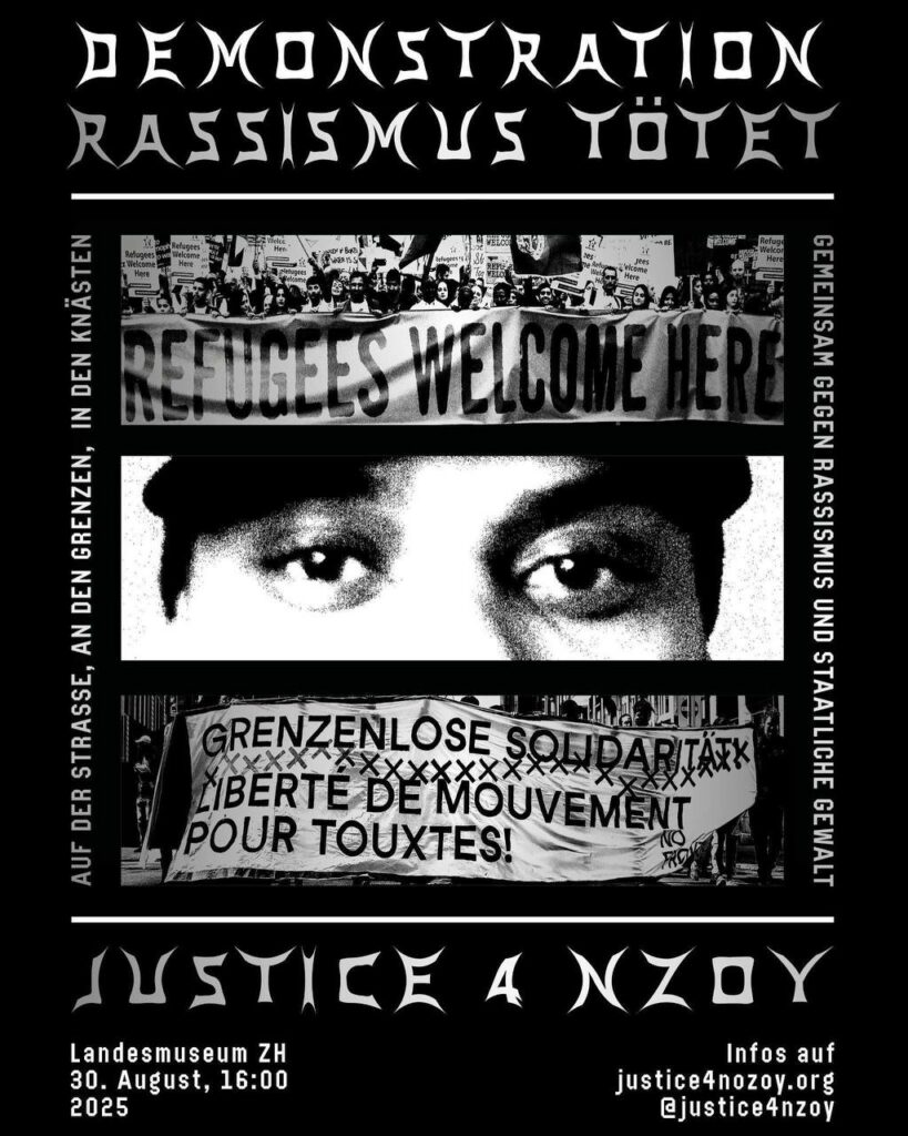Demonstration Justice 4 Nzoy am 30. August 2025
